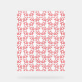 髪，顔の表情，白，織物，生物 アクリルサイン (正面)