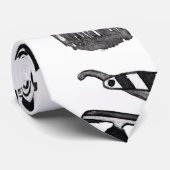 髭かみそりの電気かみそりの水彩画の理容師パターン ネクタイ (ロール)