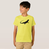 髭があるドラゴンのワイシャツ Tシャツ (正面フル)