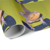 髭があるドラゴンの持ち上がる重量 ラッピングペーパー (ロールコーナー)