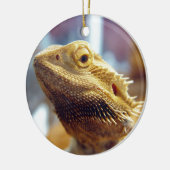 髭があるドラゴン セラミックオーナメント (左)