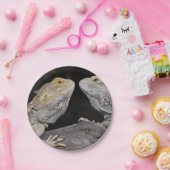 髭があるドラゴン ペーパープレート (パーティー)