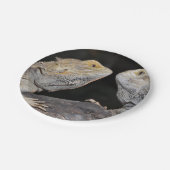 髭があるドラゴン ペーパープレート (アングル)