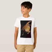 髭があるドラゴン Tシャツ (正面フル)