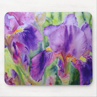 髭がある女性 マウスパッド