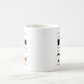 髭がある聖者のマグ コーヒーマグカップ (中央)