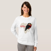 髭があるBarbetの範囲 Tシャツ (正面フル)