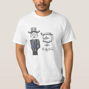 髭がクールな髭のTシャツだった時覚えて下さい Tシャツ
