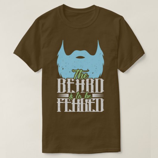 髭が恐クラシックろしい Tシャツ (デザイン正面)