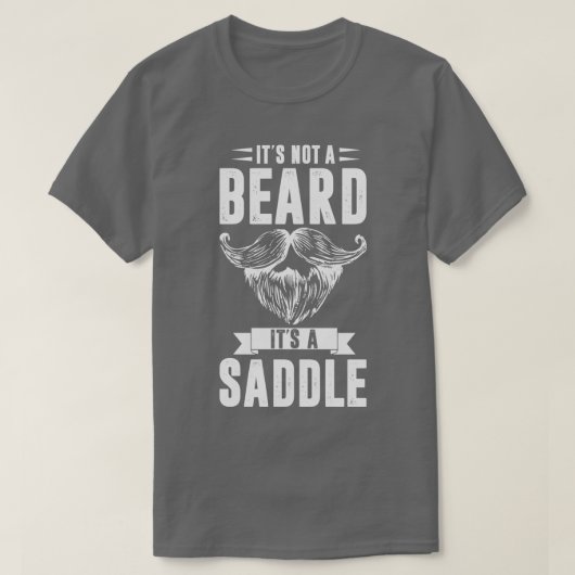 髭ではない Tシャツ (デザイン正面)
