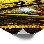 髭と眼鏡の男 | AIアートポスター ポスター (角)