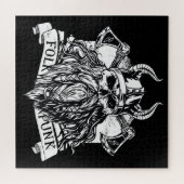 髭のあるバイキング戦士 ジグソーパズル (横)