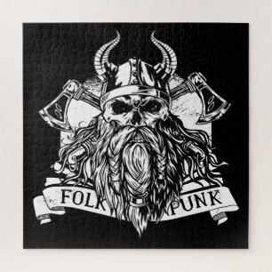 髭のあるバイキング戦士 ジグソーパズル