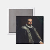 髭のある男， 1580 マグネット (正面/裏面)