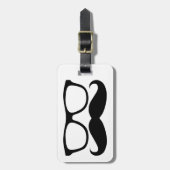 髭のおたく ラゲッジタグ (正面縦)