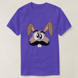 髭のウサギ Tシャツ