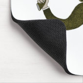 髭のカウボーイ マウスパッド (コーナー)