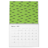 髭のカレンダー カレンダー (2月 2027)