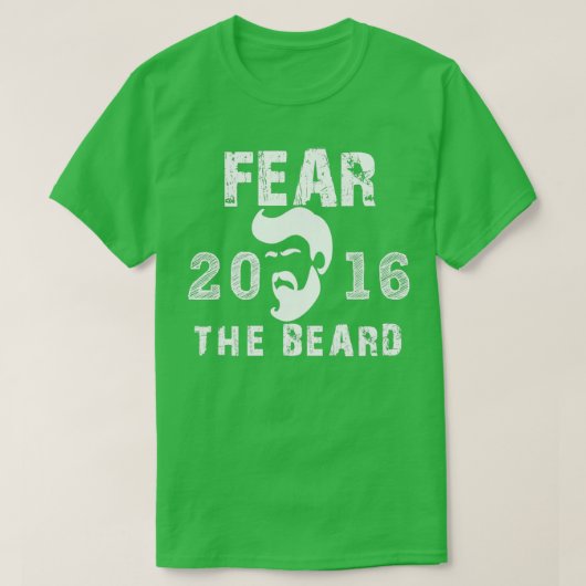 髭のクラシックTシャツへの恐怖 Tシャツ (デザイン正面)