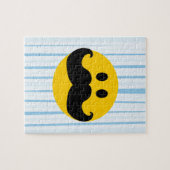 髭のスマイリー ジグソーパズル (横)