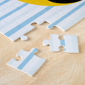 髭のスマイリー ジグソーパズル (側面)