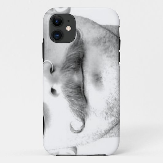 髭のノーズリングの人の電話箱 Case-Mate iPhoneケース (裏面)