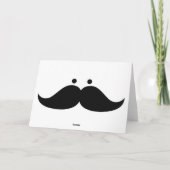 髭のバレンタインデーカードバレンタインのStachのおもしろい シーズンカード (裏面)