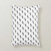 髭のヒップスターパターン2 アクセントクッション (正面(垂直))