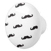 髭のヒップスターパターン2 セラミックノブ (右)