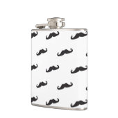 髭のヒップスターパターン2 フラスク (左)