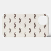 髭のヒップスターパターン3 Case-Mate iPhoneケース (裏面 (横))