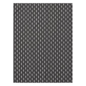 髭のヒップスターパターン テーブルクロス (正面)