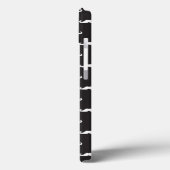 髭のヒップスターパターン Case-Mate iPhoneケース (裏面 / 左)