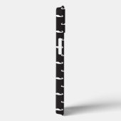 髭のヒップスターパターン Case-Mate iPhoneケース (裏面 / 右)