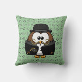 髭のフクロウ クッション (裏面)