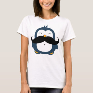 髭のペンギン Tシャツ