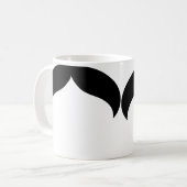 髭のマグ コーヒーマグカップ (正面左)
