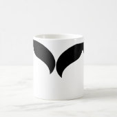 髭のマグ コーヒーマグカップ (中央)