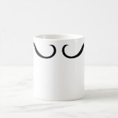 髭のマグ コーヒーマグカップ (中央)