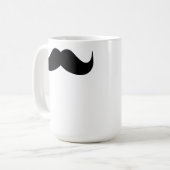髭のマグ コーヒーマグカップ (正面左)