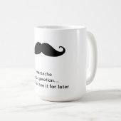 髭のマグ コーヒーマグカップ (正面右)