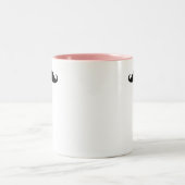 髭のマグ ツートーンマグカップ (中央)