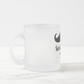 髭のマグ! フロストグラスマグカップ (左)