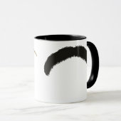 髭のマグ マグカップ (正面右)