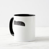 髭のマグ マグカップ (正面左)