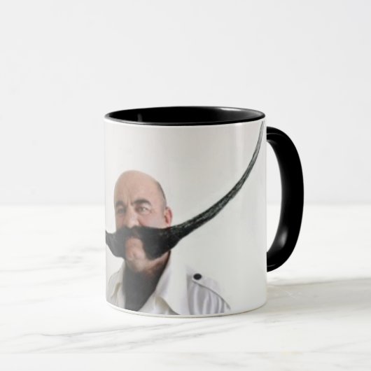 髭のマグ マグカップ (正面右)