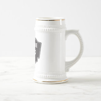 髭のライダービールステイン ビールジョッキ