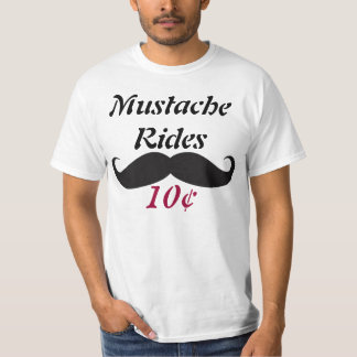 髭の乗車 Tシャツ