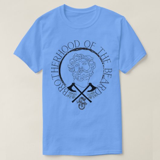 髭の兄弟愛 Tシャツ (デザイン正面)
