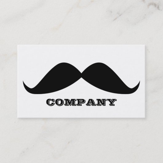 髭の名刺 名刺 (正面)